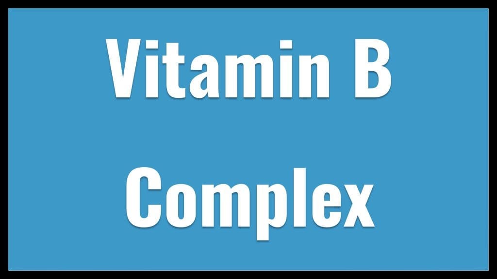 nutrition vitamin B